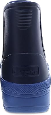 Dansko Womens karmel blue rain boots 5.5 -6