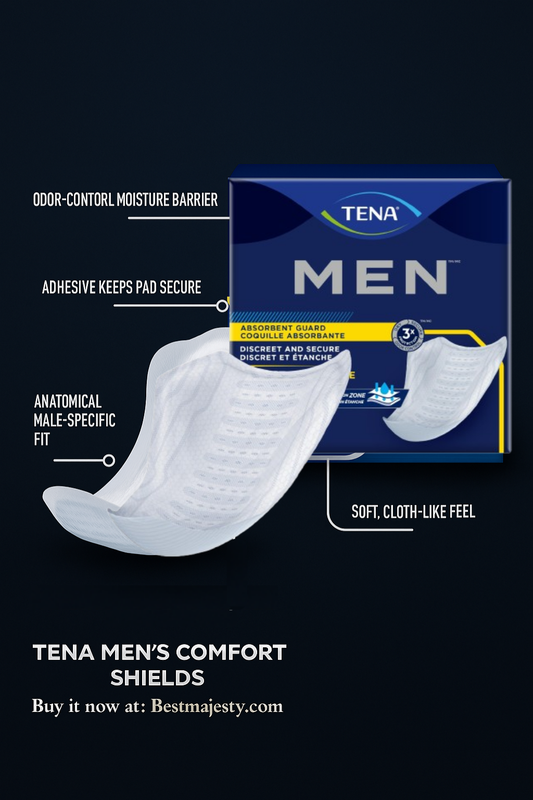 Tena Incontinence Guards for Men, Moderate Absorbency, 48 Count