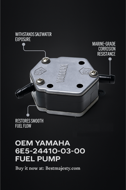 OEM Yamaha Outboard Fuel Pump Assembly 6E5-24410-03-00