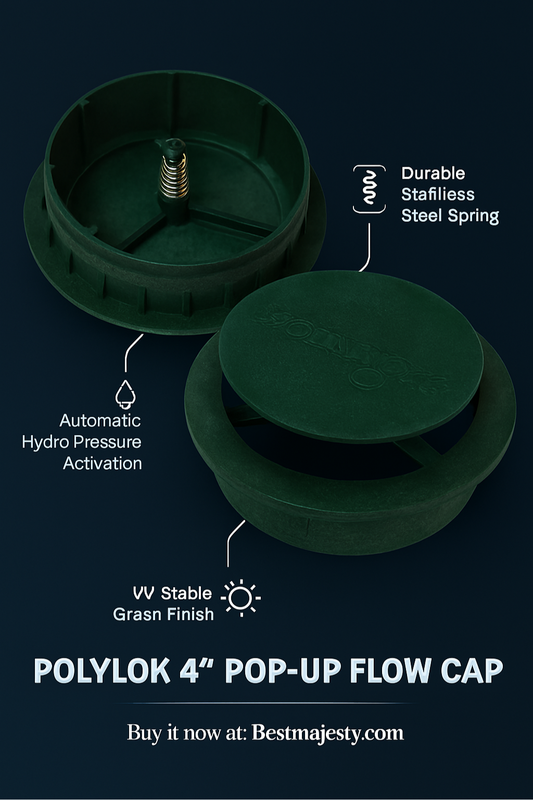 Polylok 4" Flow Gate (Drainage Pop-Up)