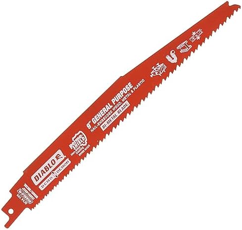 Demo Demon Bi-Metal Reciprocating Blade, 9-Inch, 1 Pack of 5 Pcs.