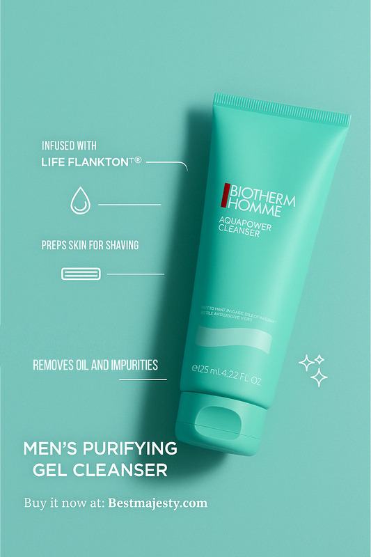 Biotherm Homme Aqua Power Ultra Cleansing Gel for Men, 4.22 Ounce