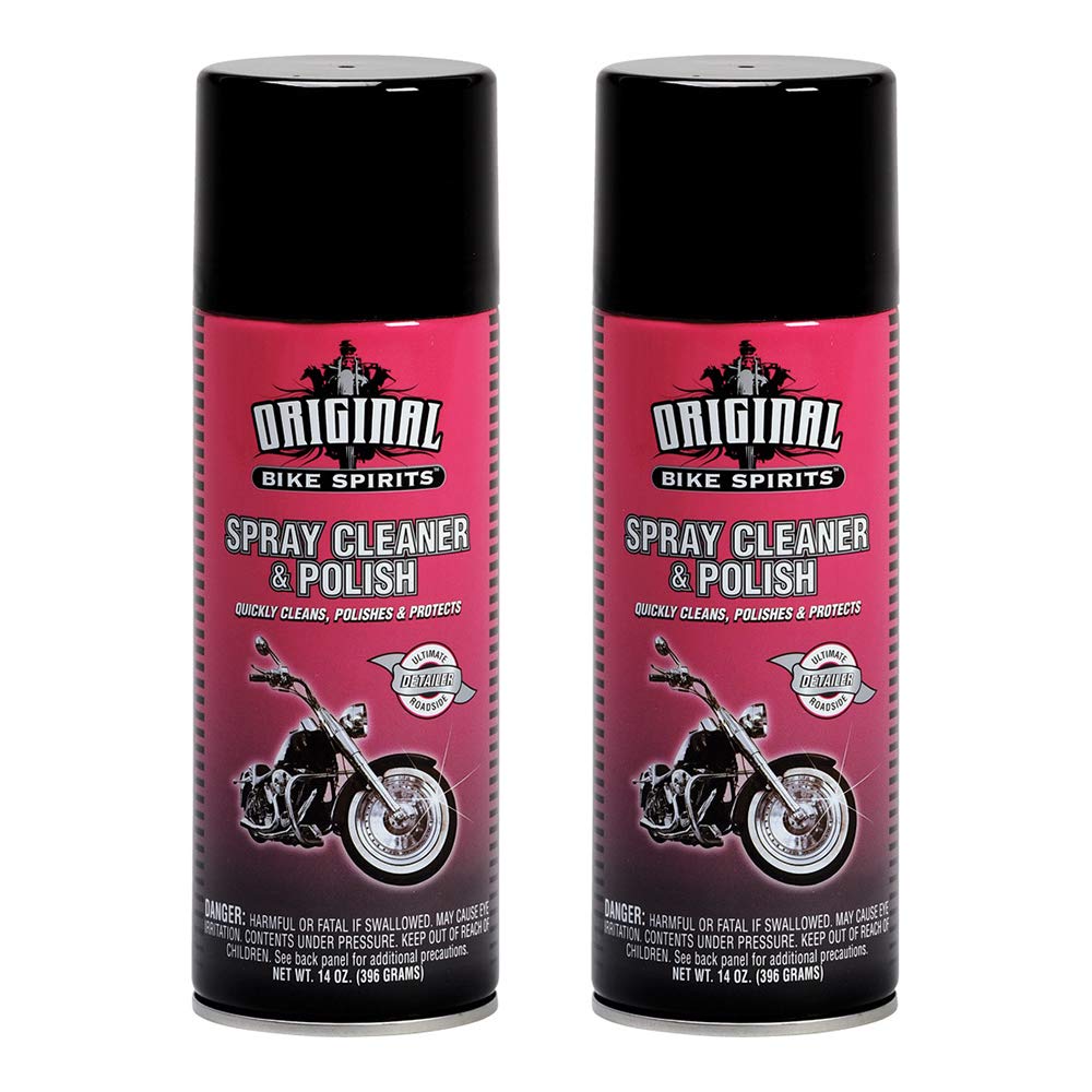 Original Bike Spirits Spray Cleaner and Polish 14 Ounce 1039615 (Pack of 2)