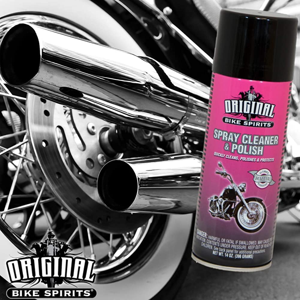 Original Bike Spirits Spray Cleaner and Polish 14 Ounce 1039615 (Pack of 2)