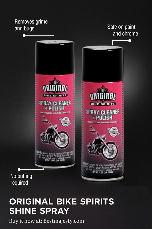 Original Bike Spirits Spray Cleaner and Polish 14 Ounce 1039615 (Pack of 2)