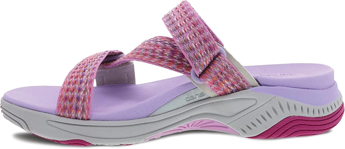 Dansko Rosette webbing Sandal Fuchsia multi