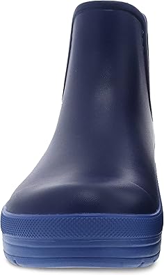 Dansko Womens karmel blue rain boots 5.5 -6