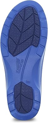 Dansko Womens karmel blue rain boots 5.5 -6