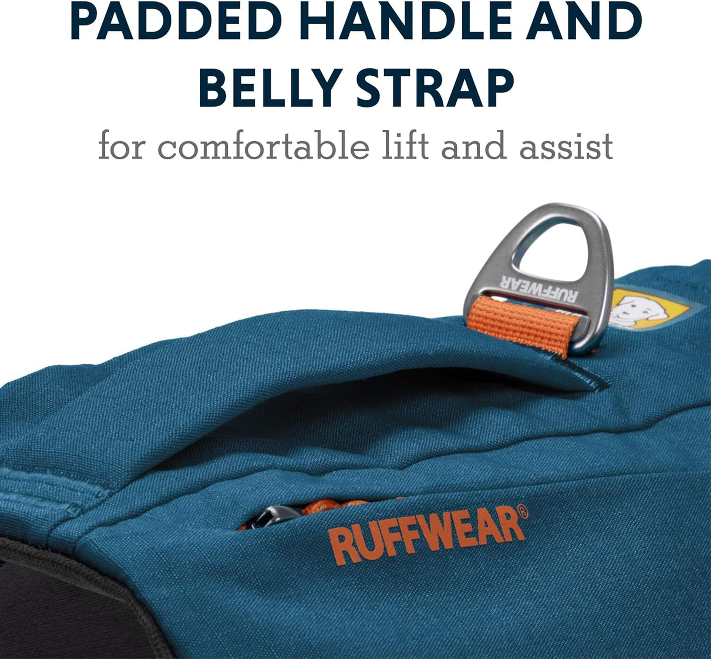 Ruffwear, Switchbak Dog Harness, Pack & Harness Hybrid for Day Trips & Everyday Use, Blue Moon, Small
