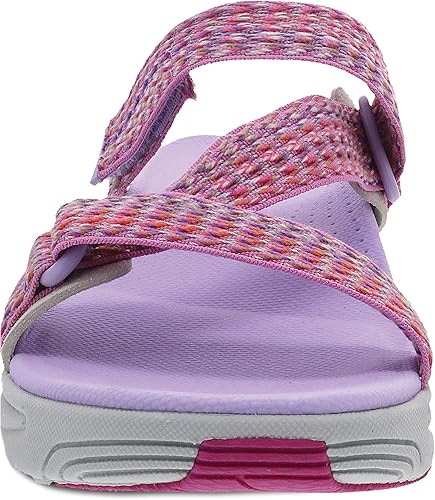 Dansko Rosette webbing Sandal Fuchsia multi