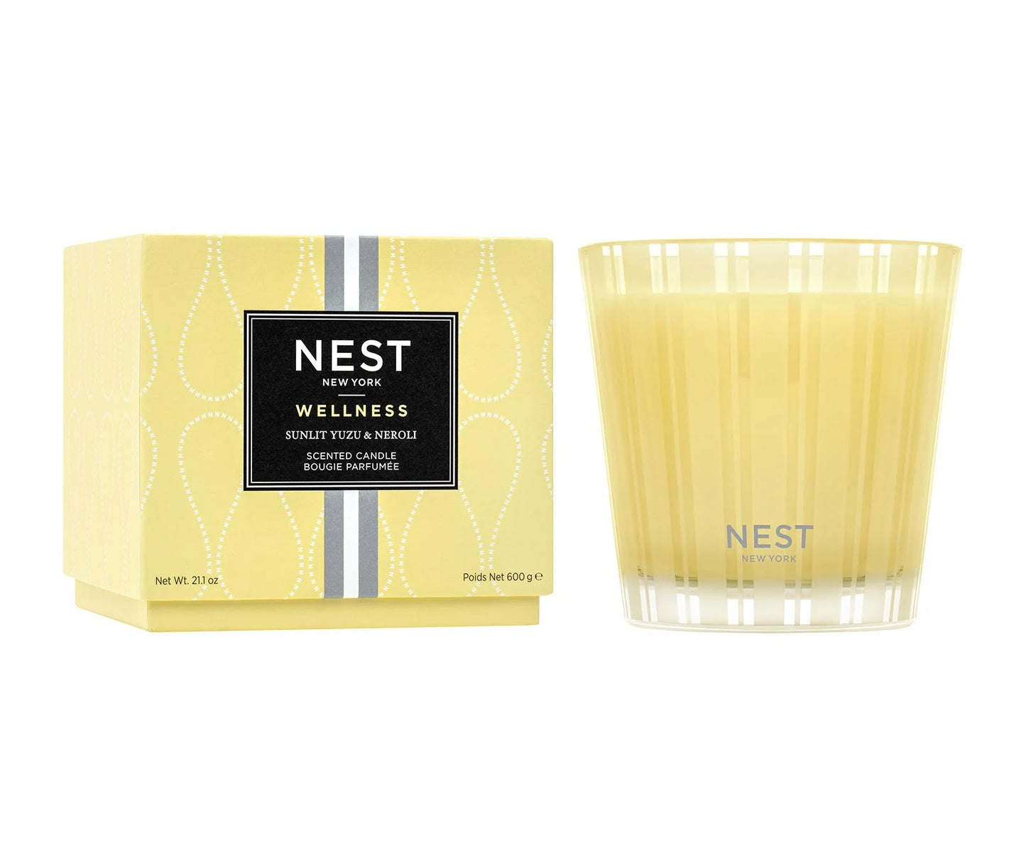 Nest New York Sunlit Yuzu & Neroli Votive Candle, Yellow