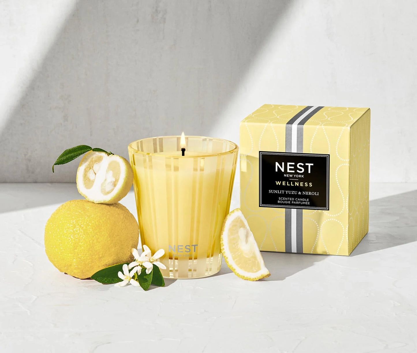 Nest New York Sunlit Yuzu & Neroli Votive Candle, Yellow