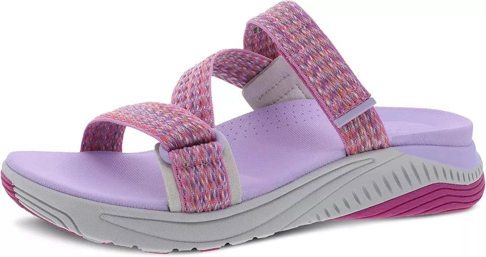 Dansko Rosette webbing Sandal Fuchsia multi